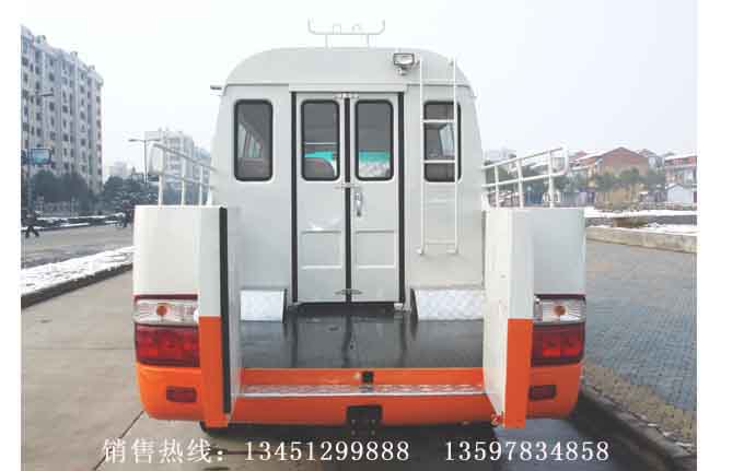 江淮6米9座柴油機電力工程車(國六)